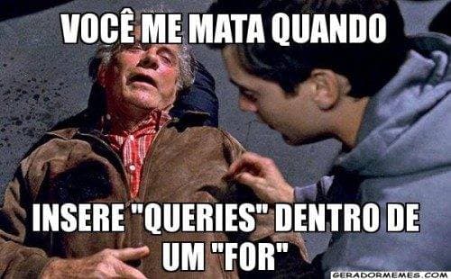 Code Smell: Utilização errada de ferramentas para abstração de acesso a banco